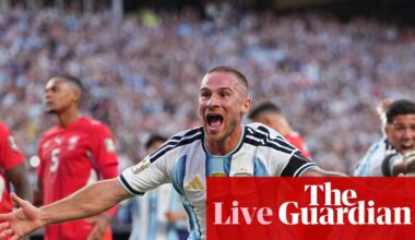 Argentina v Switzerland: World Cup 2026 quarter-final – live | World Cup 2026