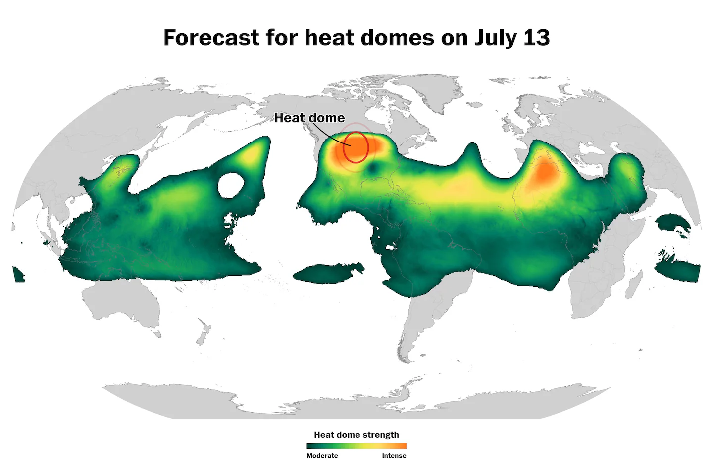 Heat dome to break records in drought-hit states; temps could reach 110