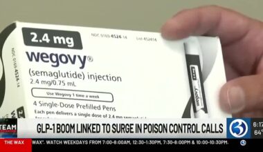 GLP-1 exposure calls to Connecticut Poison Control triple over 2 years