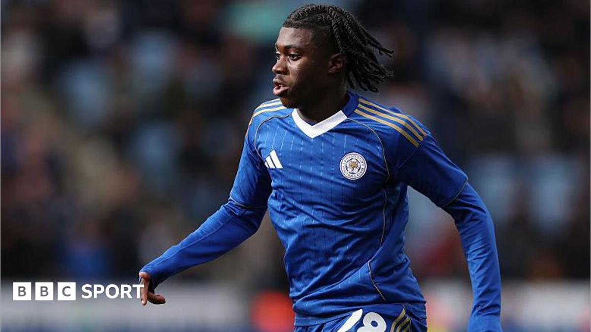 Jeremy Monga in action for Leicester City
