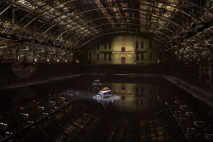 'Tears become … streams become …,' also at the Armory.