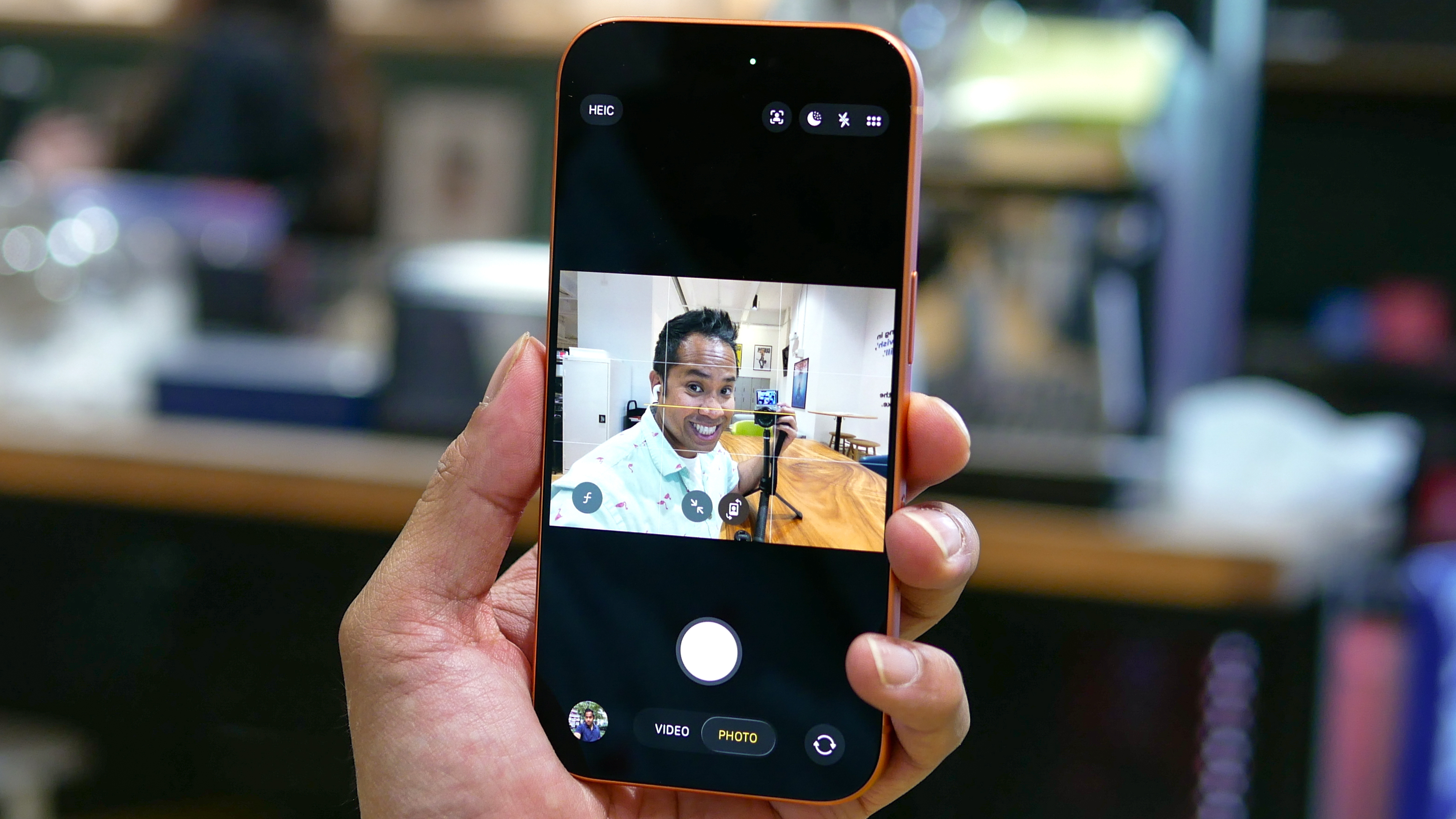iPhone 17 Center Stage camera.