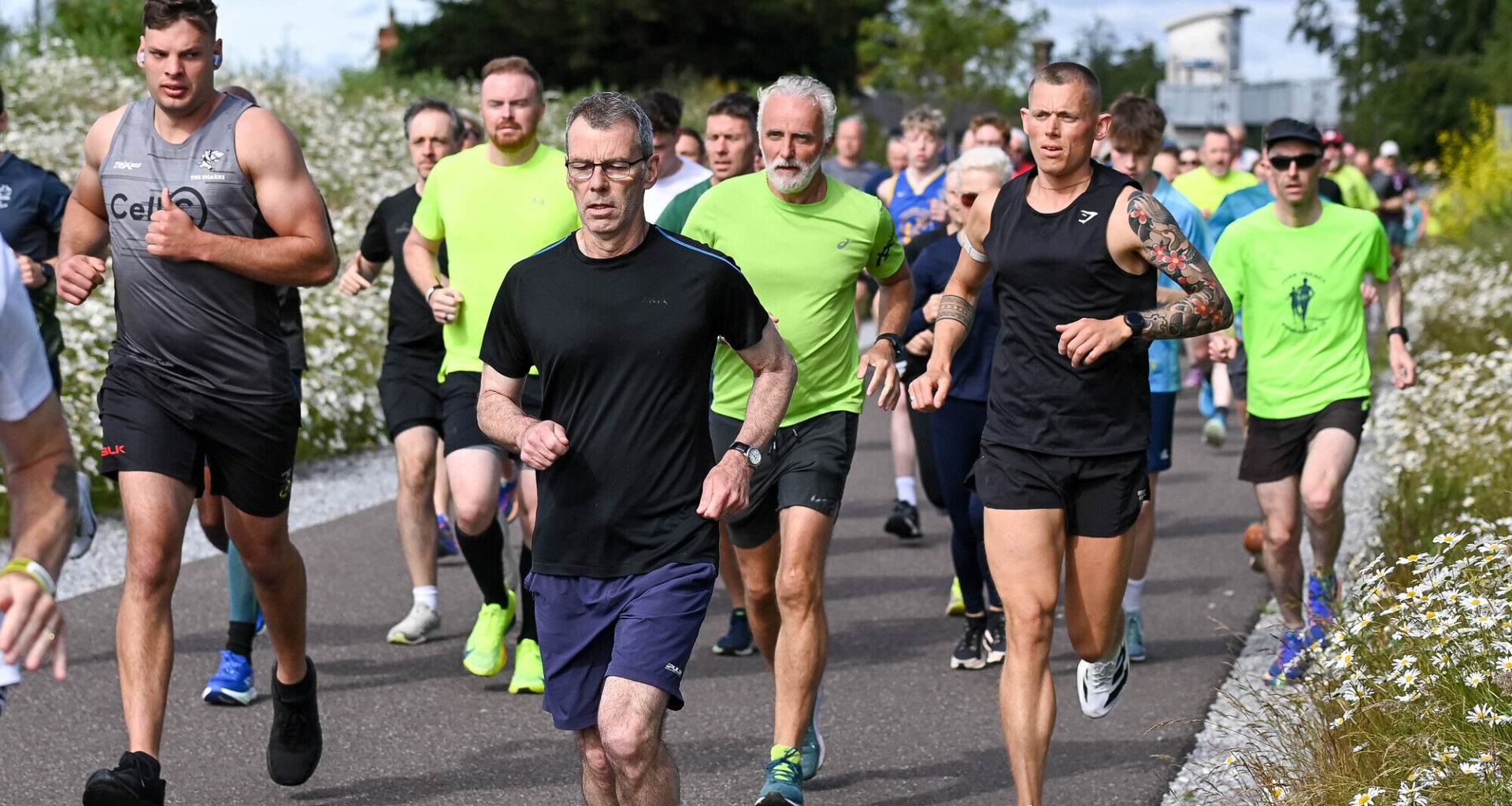 Runners on their way during the Midleton Greenway parkrun in Midleton, Co Cork. Pictures: David Keane.