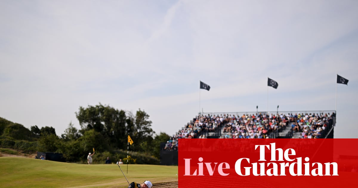 The Open 2026: golf updates from day one at Royal Birkdale – live | The Open
