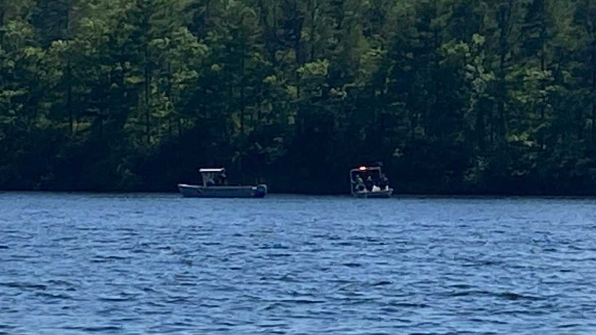 Search at Range Pond for person who went missing in water, sheriff says