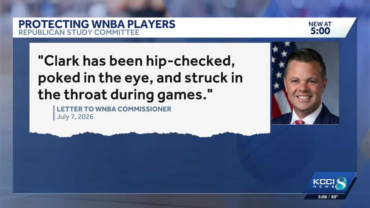 Iowa congressman calls for stronger WNBA player protections