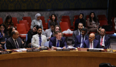 Remarks at a UN Security Council Emergency Meeting on Iranian Strikes Against Bahrain, Kuwait