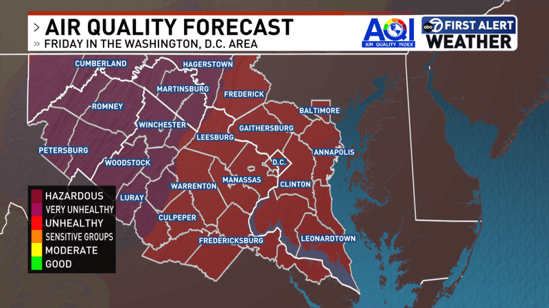 Air Quality Tomorrow 7-17-26