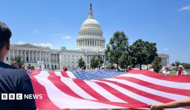 US marks 250th independence anniversary as heatwave disrupts celebrations - follow live