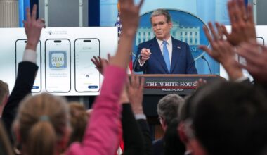 Treasury Secretary Scott Bessent speaks about the Treasury Department's Trump Accounts at the White House.