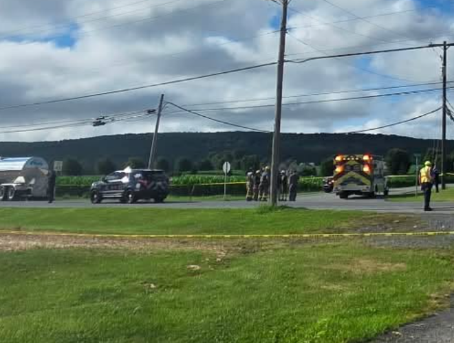 Crash on Route 322 crash on route 322