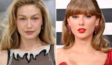 Gigi Hadid Sparkles in $14,500 Beaded Gown at Taylor Swift and Travis Kelce's Wedding Alongside Bradley Cooper