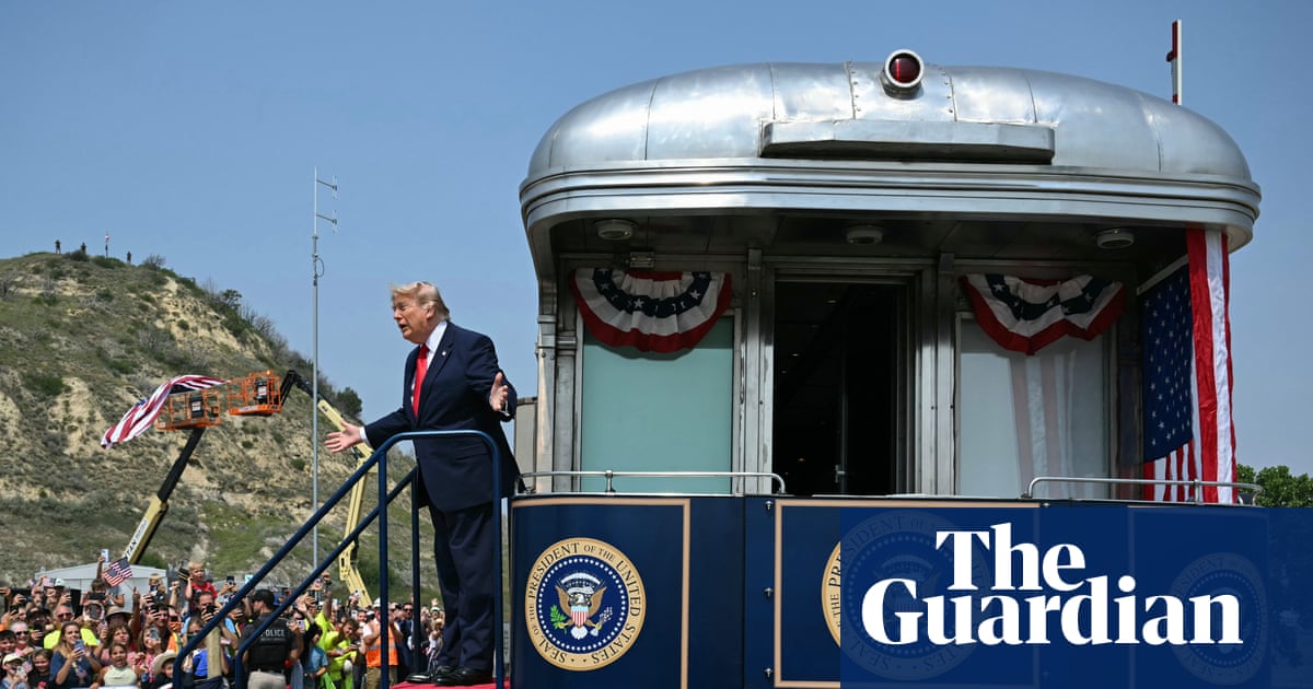 Trump sees bond with ‘great he-man’ Theodore Roosevelt at lavish library opening | Donald Trump