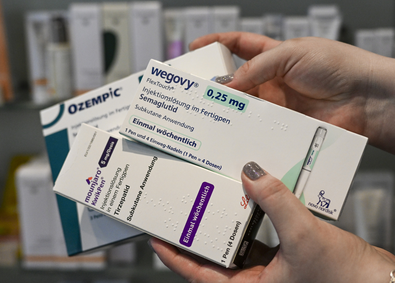 boxes of medicine