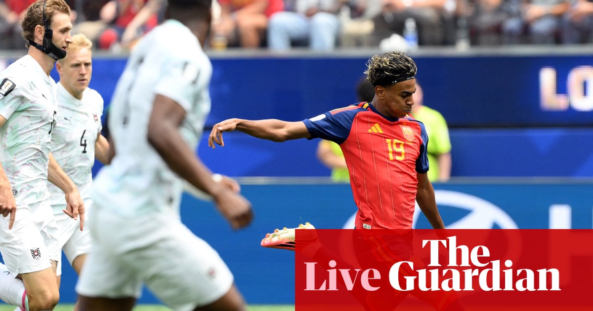 Spain v Austria: World Cup 2026 last 32 – live | World Cup 2026