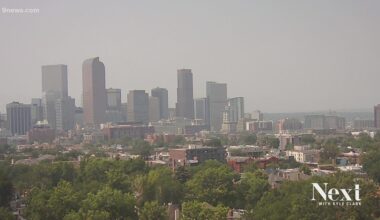 Denver's air quality is among the worst in the world on Wednesday