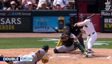 Chase Meidroth hits RBI double, White Sox win 1-0 and send Athletics to 8th straight loss