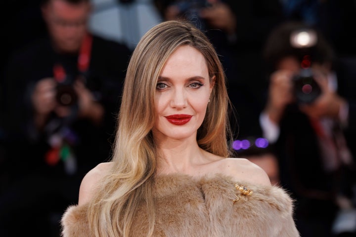 Actor Angelina Jolie at the premiere of “Maria” at the Venice Film Festival in 2024.