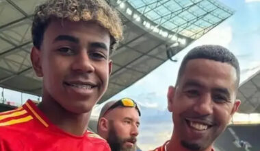 Why isn't Lamine Yamal's father at the World Cup in the United States?