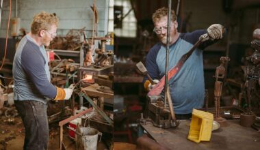 John Pahlas forges a unique artistic path through metal | MADISON MAGAZINE