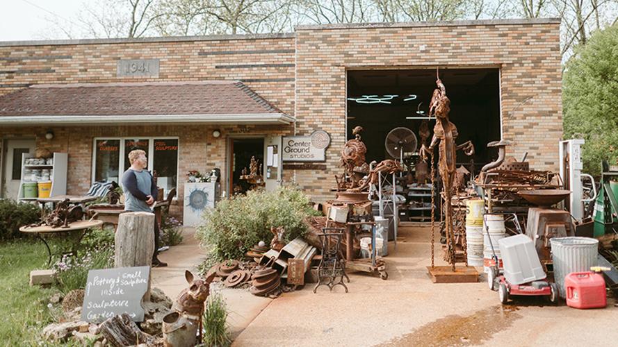 John Pahlas studio exterior