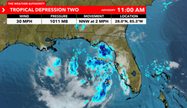 Tropical depression 2 has formed in the Gulf | News