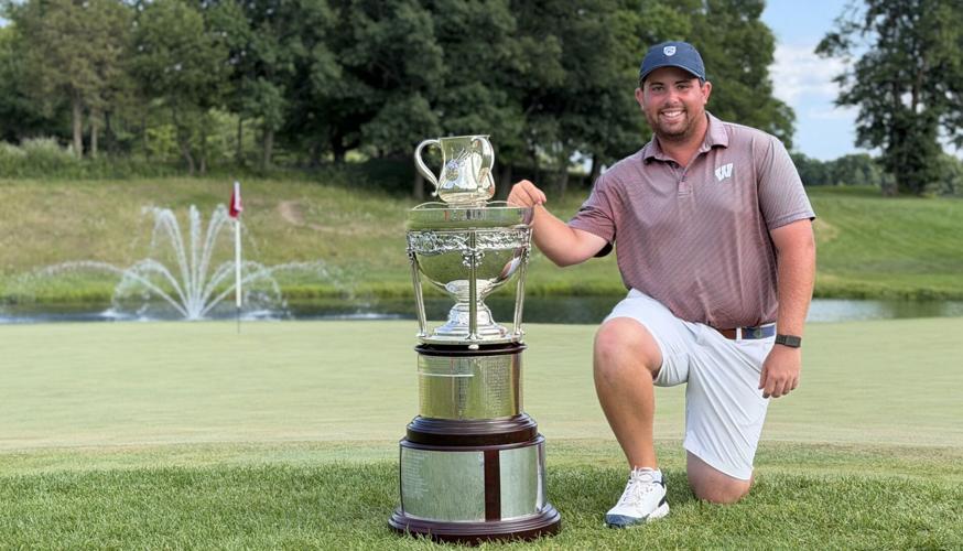 2026 Wisconsin State Amateur | Spencer Turtz with trophy.jpg