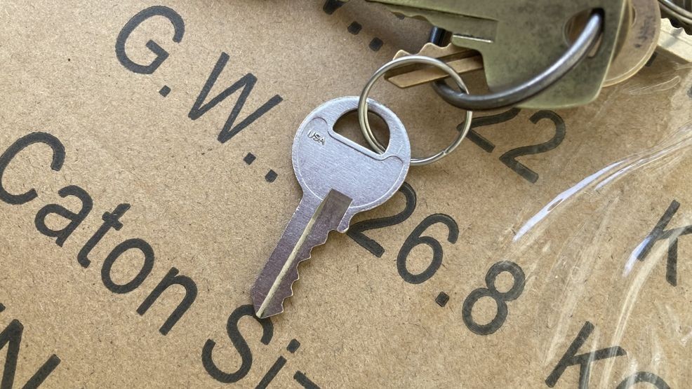 The key that K'ACES disc golf league coordinator Larry LaBond told News Channel 3 he was given by the previous parks director several years ago, with permission to stay past close to finish their rounds, and lock up afterward. New parks director Katie Bush said this cannot no longer be authorized. (LaBond/WWMT)
