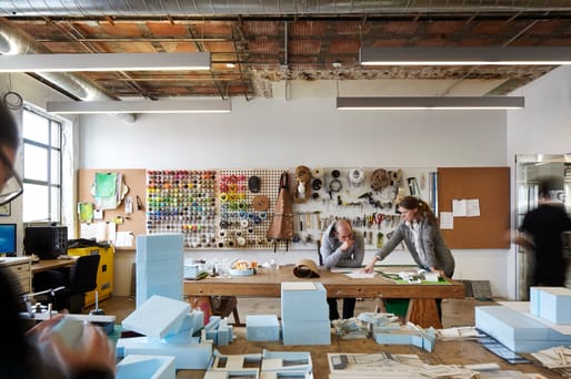 Studio Gang's Chicago office. Image credit: Tom Harris