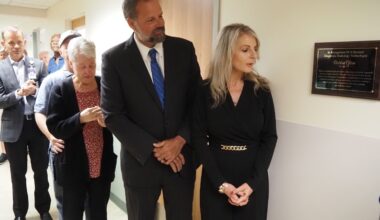 ECU North dedicates ER X-ray room in honor of devoted technologist