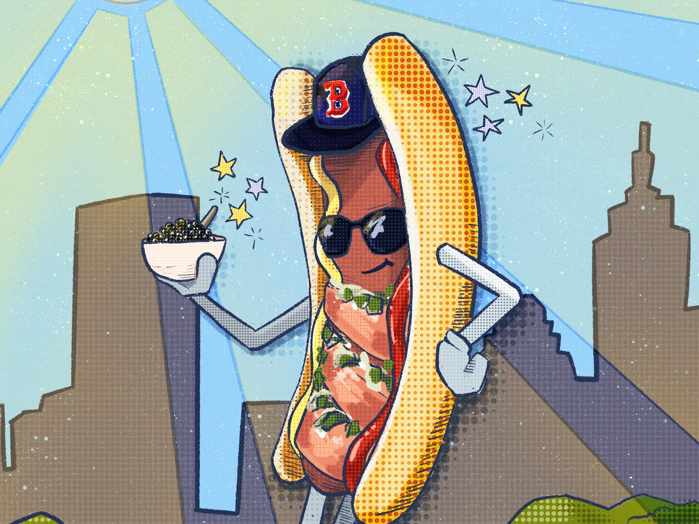 Hot dogs in Boston have gone crazy this summer.