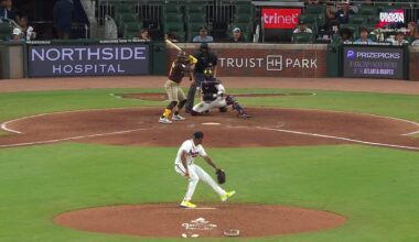 Jarvis doubles in go-ahead run in 6-run 8th inning as Braves hold on in 9th to edge Padres 7-6