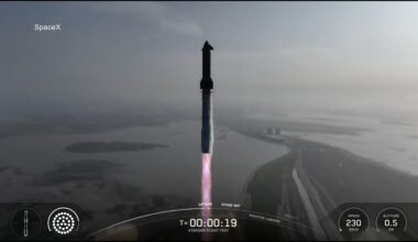 SpaceX announces date for 13th Starship launch