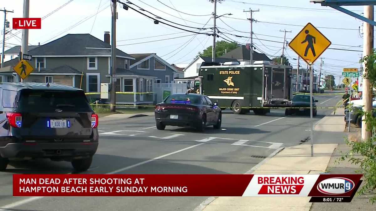 Man dead after shooting at Hampton Beach early Sunday morning