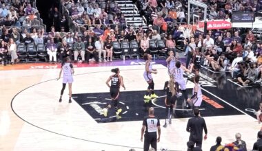 Phoenix Mercury grabs hard fought victory 91-89 over the Golden State Valkyries