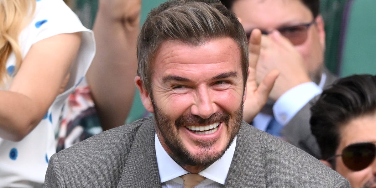 ‘Royal favourites’: Sir David Beckham takes his mum to Wimbledon – & can’t stop laughing with Dame Mary Berry