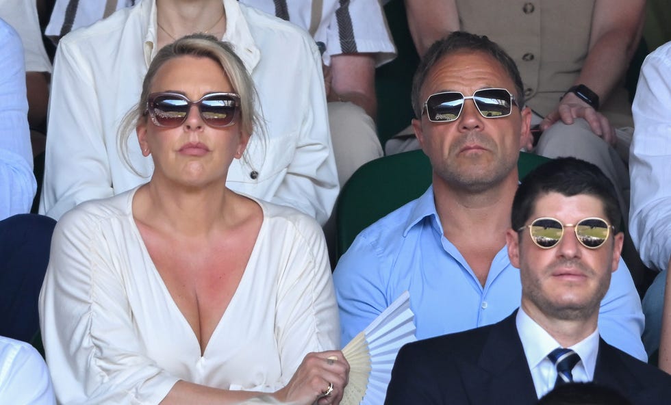 Celebrities Attend The Championships Wimbledon 2026 - Day 14 london, england july 12: hannah walters and stephen graham attend day fourteen of the 2026 wimbledon tennis championships at the all england lawn tennis and croquet club on july 12, 2026 in london, england. (photo by karwai tang/wireimage)