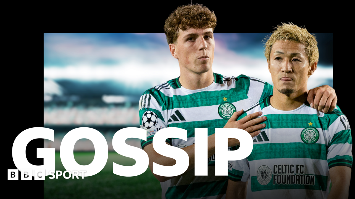 Celtic's Arne Engels and Daizen Maeda