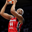 Kiki Iriafen of the Washington Mystics WNBA