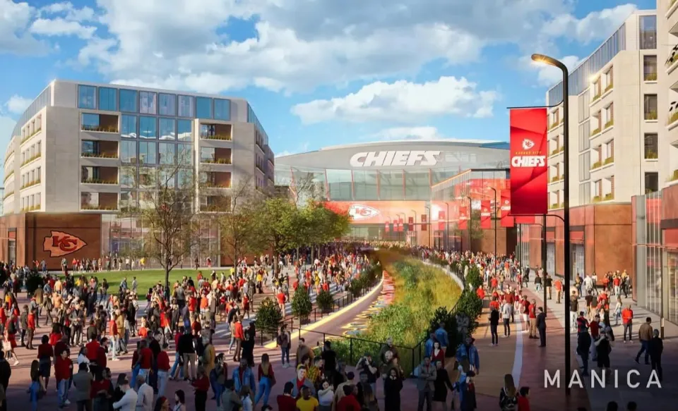 Fans will be able to live and shop in the area