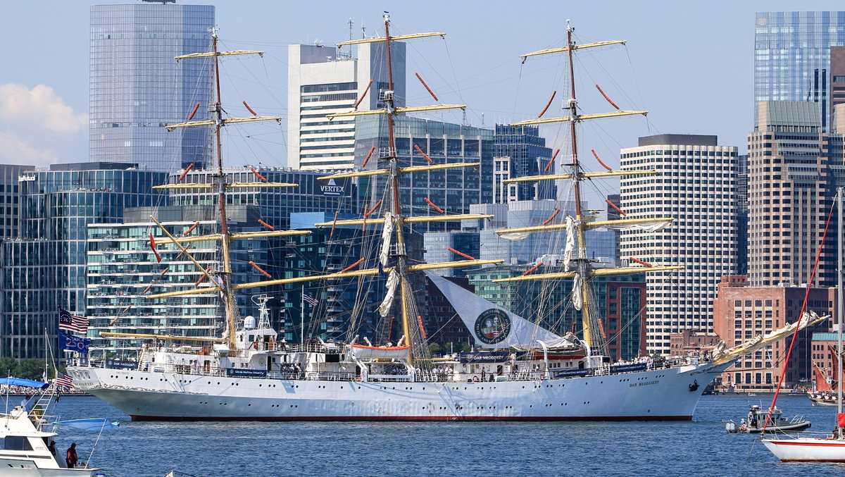 Parade of Sail: Boston welcomes ships from around the world
