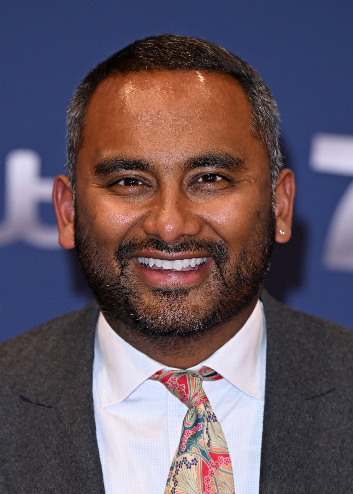 'The Independent' former editor Amol Rajan was among guests on the tournament's final day (Getty Images)