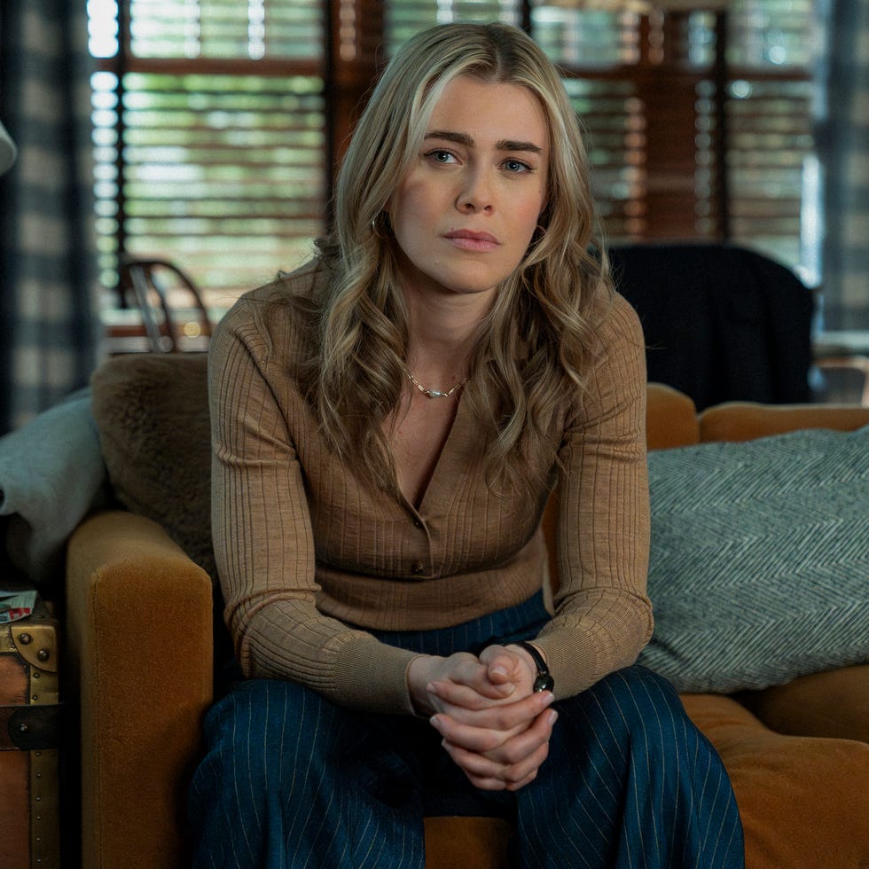 the hunting party nancy albright episode 212 pictured: melissa roxburgh as rebecca bex henderson (photo by: ralph bavaro/nbc) the hunting party nancy albright episode 212 pictured: melissa roxburgh as rebecca bex henderson (photo by: ralph bavaro/nbc)
