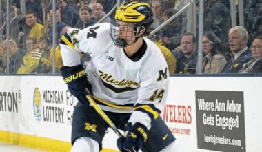 Penguins forward prospect Will Horcoff is tuned in on a return to Michigan