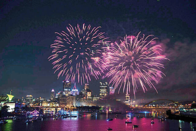 Pittsburgh 4th of July fireworks happening, but a little later than planned