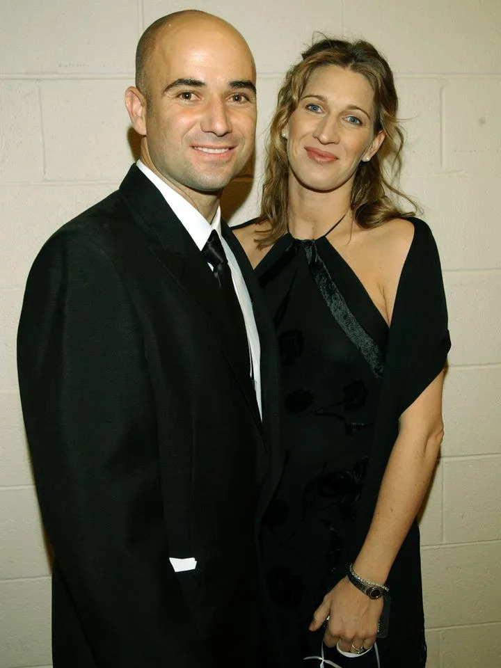 Andre Agassi & Steffi GrafCredit: Kevin Mazur/WireImage