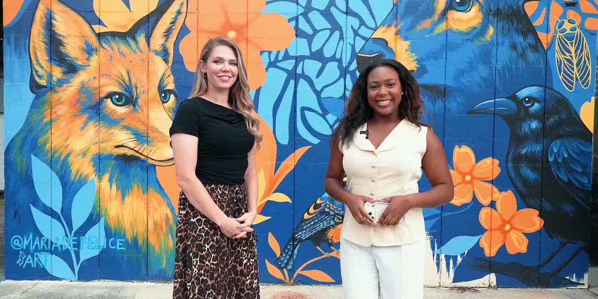 Behind The Mural: Maria DeFelice Art In Columbia