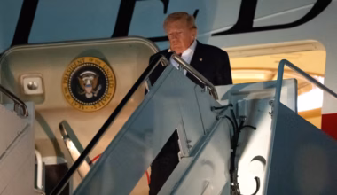 Trump left NATO summit on old Air Force One, not new jet from Qatar - The Washington Post