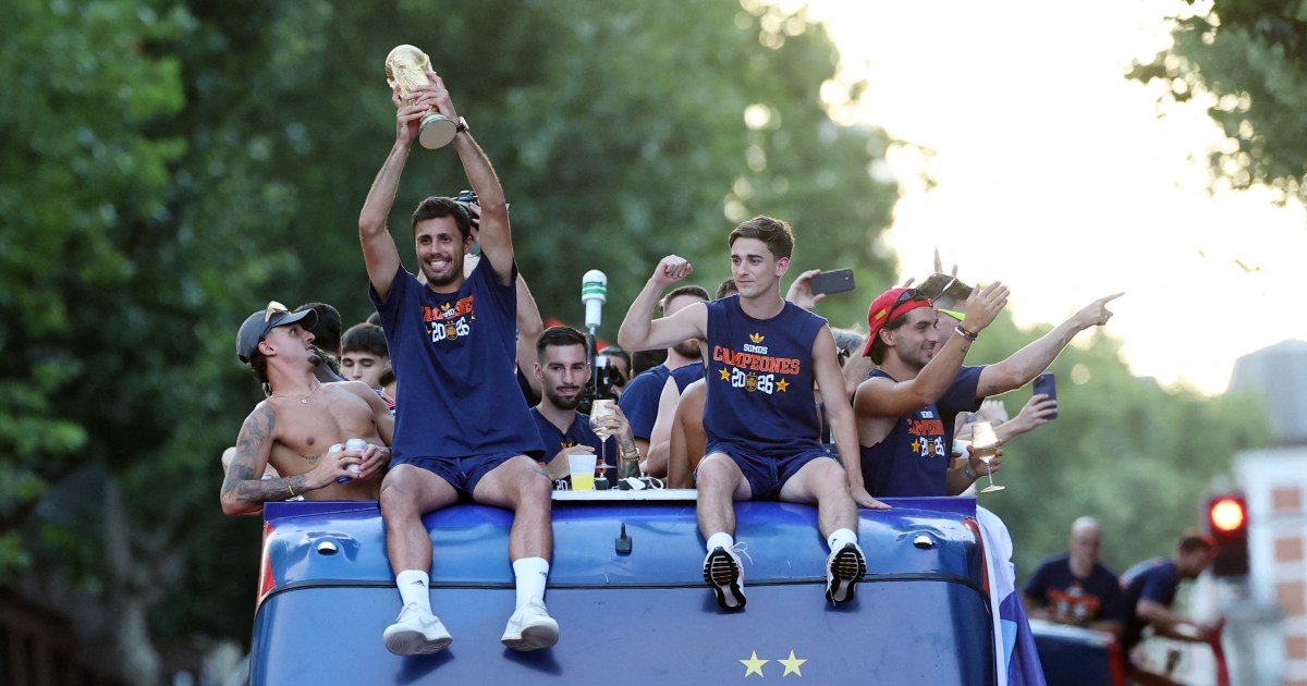 World Cup champions Spain return to royal welcome, parade through Madrid | World Cup 2026
