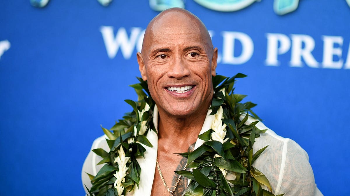 Dwayne Johnson at the premiere of 